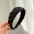 occidental style new eadband pure color Cloth handmade weave eadband Korean style width ladyF