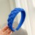 occidental style new eadband pure color Cloth handmade weave eadband Korean style width ladyF