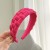 occidental style new eadband pure color Cloth handmade weave eadband Korean style width ladyF