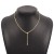 occidental style wind fashion brief chain  geometryY retro fully-jewelled personality creative necklace