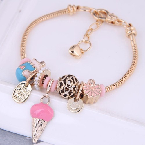occidental style trend gold Metal all-Purpose temperament bracelet