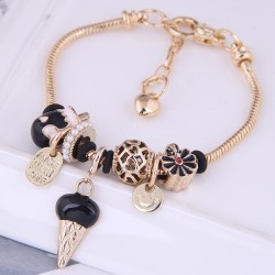 occidental style trend gold Metal all-Purpose temperament bracelet