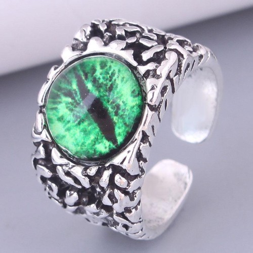 occidental style fashion  retro concise eyes temperament opening retro ring