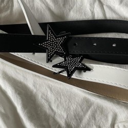  beltyk belt women dress highins wind personality star belt white