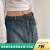 belt woman white Cowboy all-Purpose surface buckle belt ornament trend fashion Rivet belt