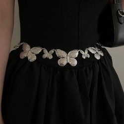 butterfly chain accessories collocation belt high ornament belt summerins wind