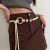  belt woman retro fashion punk Rivet high ornament summer samll Cowboy belt