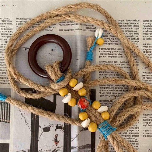  belt woman samll ornament ethnic style belt rope thin all-Purpose leisure belt