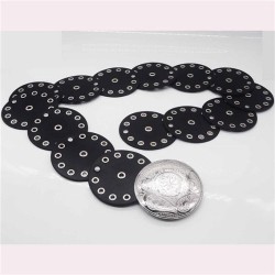 occidental style retro Cowboy wind personality belt lady Metal splice hollow e..