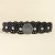 retro lady belt medium wind blackPU exaggerating Girdle ornament personality punk