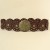 retro lady belt medium wind blackPU exaggerating Girdle ornament personality punk