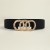 Metal buckle Tightness belt lady width Girdle ornament Dress all-Purpose elasticity summer width slim