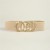 Metal buckle Tightness belt lady width Girdle ornament Dress all-Purpose elasticity summer width slim