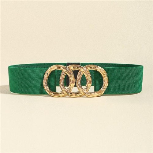  lady belt high belt woman fashion ornament all-Purpose Word circle Girdle Tightness high elasticity