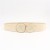 summer Tightness belt woman Straw Round buckle fashion Girdle ornament Dress multicolor
