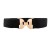 occidental style Girdle leather Metal buckle all-Purpose high elasticity Tightness belt Suit temperame