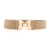 summer Girdle lady elasticity weave Tightness belt personality surface geometry buckle head collocation