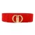 summer Girdle lady elasticity weave Tightness belt personality surface geometry buckle head collocation