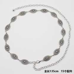  chain lady fashion ornament Suit belt all-Purpose sweater chain Girdle summer