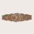 OE carving retro chain lady Metal elegant classic