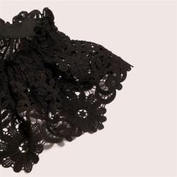 black lace Tightness Girdle elegantD buckle Girdle