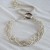  wind mosaic Beads retro fitting belt Round Bohemia wind velvet surface fashion lady rope