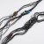 Bohemia wind rope weave ethnic style handmade woman belt leisure wind fine rope