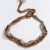 Bohemia buckle rope weave ethnic style handmade woman belt leisure wind rope