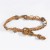 Bohemia buckle rope weave ethnic style handmade woman belt leisure wind rope