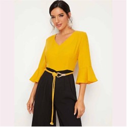  color Word circle two rope all-Purpose women belt
