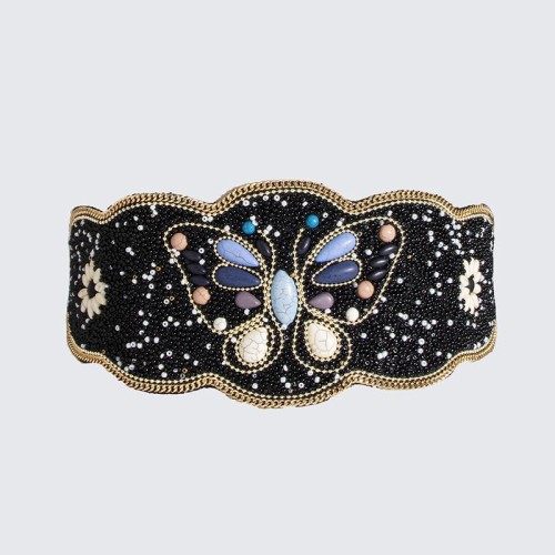 lady Bohemia beads flowers flower Tightness butterfly beautiful accessories Girdle