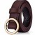belt woman  Double row eyes trend leather Metal hollow women dress punk belt