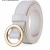 belt woman  Double row eyes trend leather Metal hollow women dress punk belt