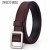 belt woman  Double row eyes trend leather Metal hollow women dress punk belt