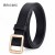 belt woman  Double row eyes trend leather Metal hollow women dress punk belt