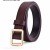 belt woman  Double row eyes trend leather Metal hollow women dress punk belt