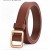 belt woman  Double row eyes trend leather Metal hollow women dress punk belt