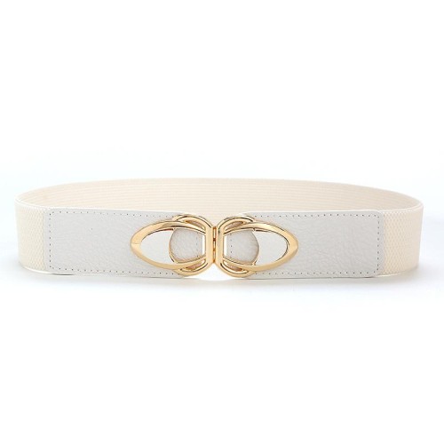  belt women dress all-Purpose PU leather elasticity buckle Tightness shape women belt