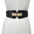 women belt leisure punk wind ornament Rivet velvet surface elasticity Tightness Girdle big