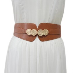  lady belt elasticity Tightness samll Girdle Metal buckle ornament belt