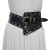  occidental style lady belt leisure punk Rivet ornament elasticity Tightness width Girdle big