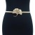  occidental style lady belt leisure silver leaf ornament Metal chain chain big