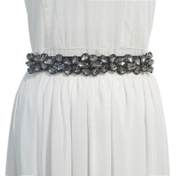 occidental style women belt fashion fashion diamond mosaic ornament elasticity..