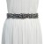 occidental style women belt fashion fashion diamond mosaic ornament elasticity Tightness Girdle crystal belt Dr