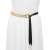  occidental style women belt leisure punk wind ornament meteor buckle Metal chain chain big