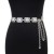  lady belt leisure retro carving ornament crystal Metal chain chain