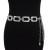  women belt leisure ornament buckle pattern Metal chain Girdle big