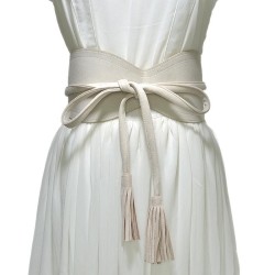 occidental style creative personality width belt  fashion all-Purpose Double c..