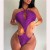 Swimsuit womanins wind sexy three belt bikini print Swimwear