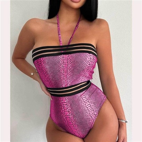 occidental style Swimsuit sexy gilded Swimsuit one-piece close Swimsuit bikini Swimwear
